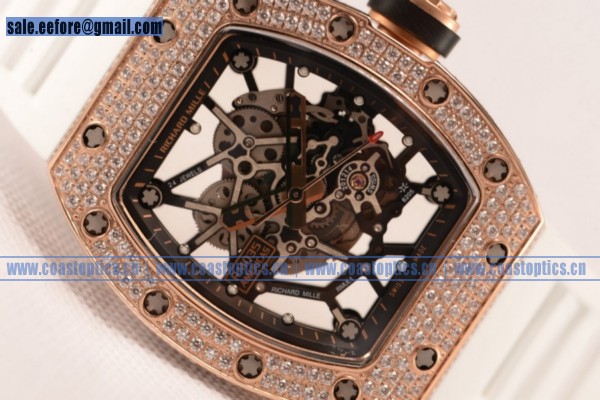 Best Replica Richard Mille RM035-02 Americas Watch Rose Gold RM035-02 - Click Image to Close